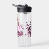 がんサッカーカボチャ乳がんに取り組む ウォーターボトル (右面)