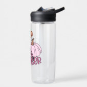 がんサッカーカボチャ乳がんに取り組む ウォーターボトル (左面)