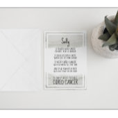 がんサポートおよび勇気付けられる カード