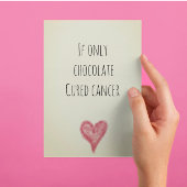 がんサポートおよび勇気付けられる ポストカード