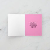 がんサンキュー研究への貢献感謝してい サンキューカード (内部)