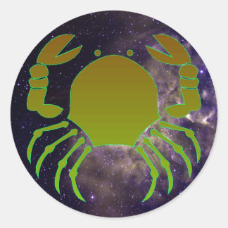 がんシルエット封筒用シール ラウンドシール