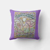 がんスペインの天使の装飾装飾用クッション クッション (裏面)