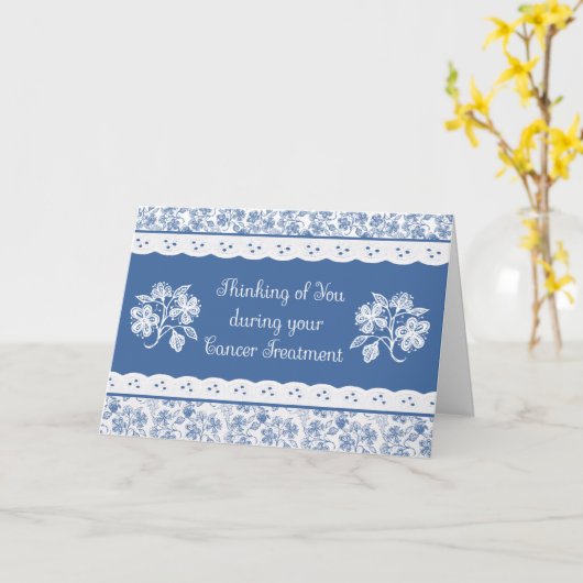 がんトリートメントレースのようフローラ考えるのお客様カード カード (黄色い花)