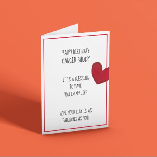 がんバディ誕生日グリーティングカード カード
