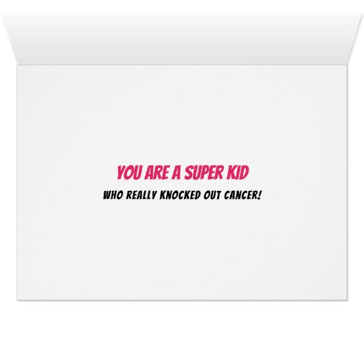 がんフリーおめでとうガールピンクスーパーヒーロー (内部横(下))