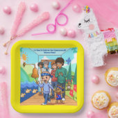 がんフリー周年記念パーティープレート ペーパープレート (パーティー)