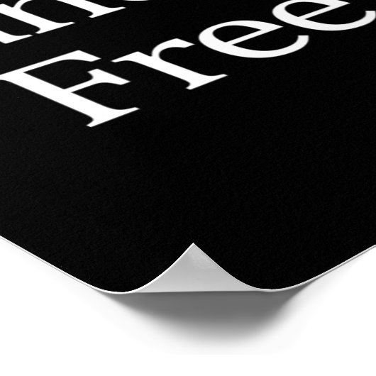 がんフリー –  ポスター (角)