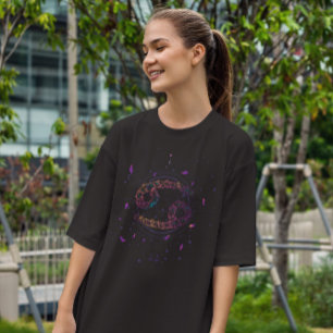 がんフローラ〔占星術の〕十二宮図徴候 Tシャツ
