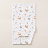 がんベビー | 小さいカニに優しく優しい バスタオルセット (ハンドタオル)