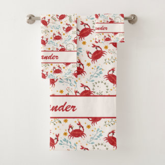 がんベビー | 小さなカニのための優しい幼児 バスタオルセット