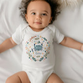 がんベビー – 甘くて敏感 – 〔占星術の〕十二宮図デザイン ベビーボディスーツ