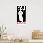 がんポスターと闘う ポスター (キッチン)