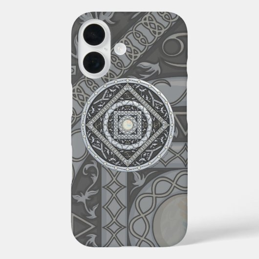 がんマンダラのケースメイトの電話ケース Case-Mate iPhoneケース (裏面)