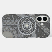 がんマンダラのケースメイトの電話ケース Case-Mate iPhoneケース (裏面 (横))