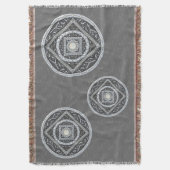 がんマンダラブランケット スローブランケット (正面縦)