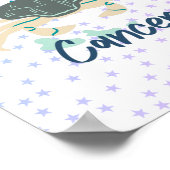 がんモダンカニ〔占星術の〕十二宮図 ポスター (角)