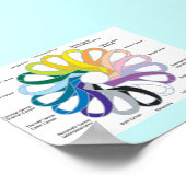 がんリボン ポスター (角)