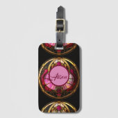 がんルビー放射能 ラゲッジタグ (正面縦)