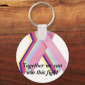 がんロゴ キーホルダー (正面)