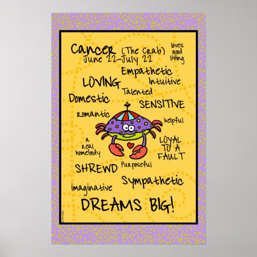 がんワードクラウドポスター ポスター (正面)