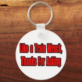 がん列車事故 キーホルダー (正面)