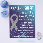 がん利益のパーソナライズ – Brain Cancer Flyer チラシ (シングル)
