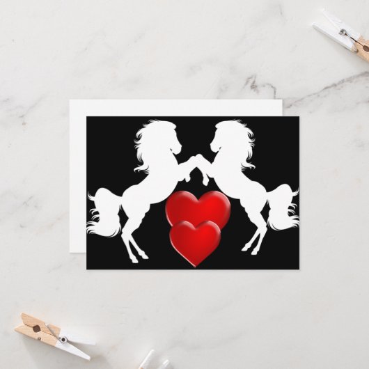 がん勇気付けられる支援動機ハート カード (正面/裏面インサイチュ)