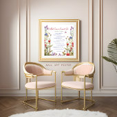 がん勇気付けられる野花 キャンバスプリント