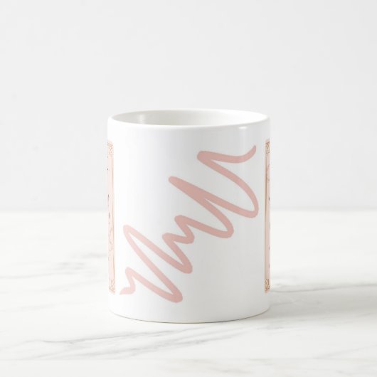 がん占星術のマグカップ、がん〔占星術の〕十二宮図コーヒーマグカップ コーヒーマグカップ (中央)