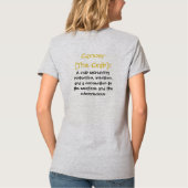 がん占星術Tシャツ Tシャツ (裏面)