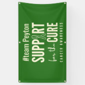 がん名前をカスタムするバナー屋外標識 横断幕 (縦)