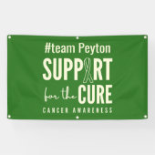 がん名前をカスタムするバナー屋外標識 横断幕 (横)