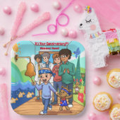 がん周年記念パーティー ペーパープレート (パーティー)