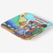 がん周年記念パーティー ペーパープレート (傾斜あり)