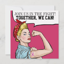 がん啓発 - ピンクリボンご招待 招待状