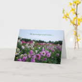 がん回復 カード (黄色い花)