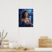 がん女性ポス占星術のター ポスター (キッチン)