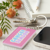 がん季節 – 〔占星術の〕十二宮図 キーホルダー (正面右)