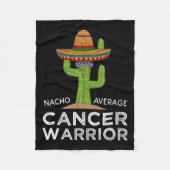 がん対策支援がんおもしろい戦闘機ウォーリ フリースブランケット (正面)