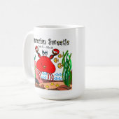 がん性甘味料 コーヒーマグカップ (正面左)