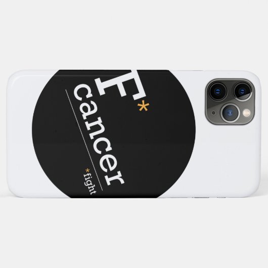 がん患者と闘う Case-Mate iPhoneケース (裏面(横))