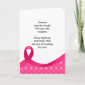 がん患者にとって、がんは良くなる可能性が高い シーズンカード (正面)