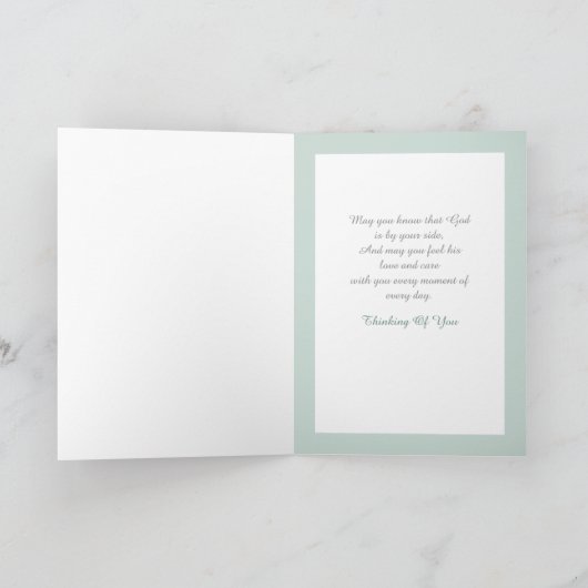 がん患者のための特別な祈りカード カード (内部)