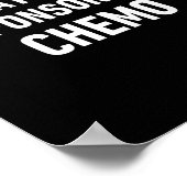 がん患者の髪の名言 今日の髪の毛 スポンサー ポスター (角)