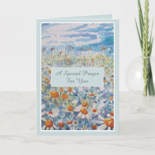 がん患者カード用祈りの言葉 カード (正面)