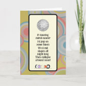 がん患者勇気付けられる カード (正面)