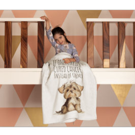 がん患者 フリースブランケット