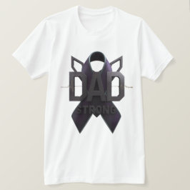 がん意識向上Tシャツ - がんと闘う強いパパ Tシャツ