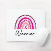 がん戦士ピンク乳がん認識度レインボ マウスパッド (マウス)